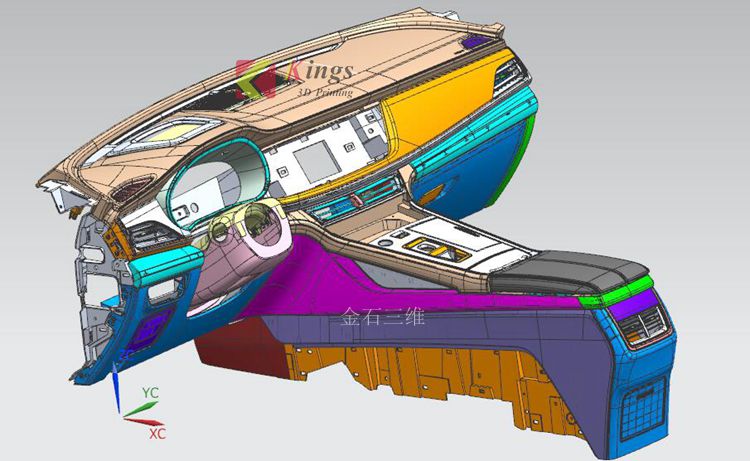 深挖兩年，秋平模型借助金石3D打印機(jī)崛起為重慶汽車手板之最